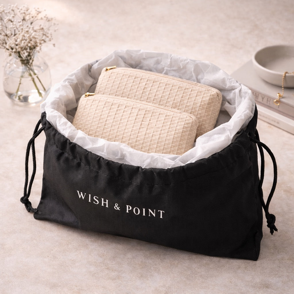 Pack Duo Compact · 2 neceseres waffle