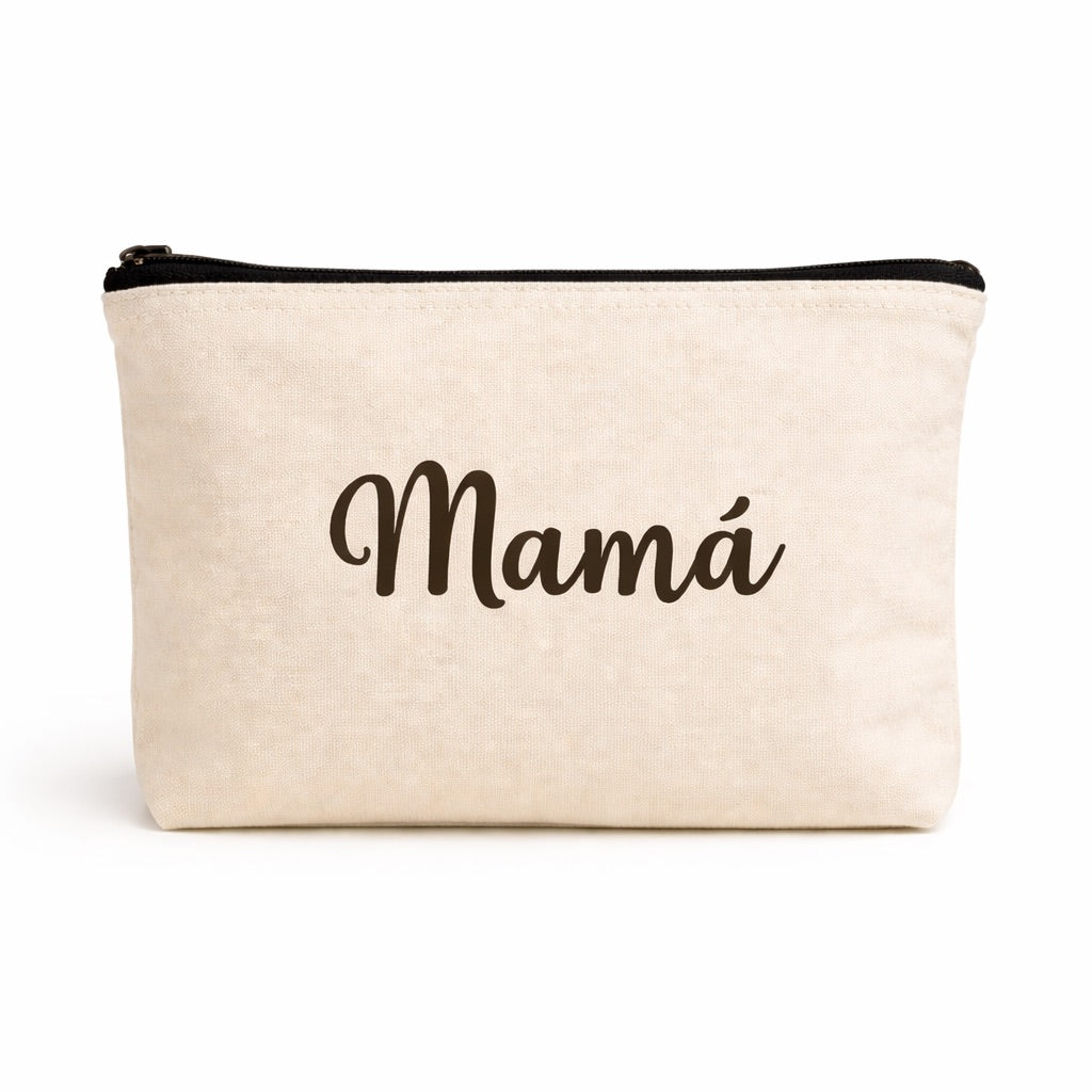Neceser personalizado de algodón natural