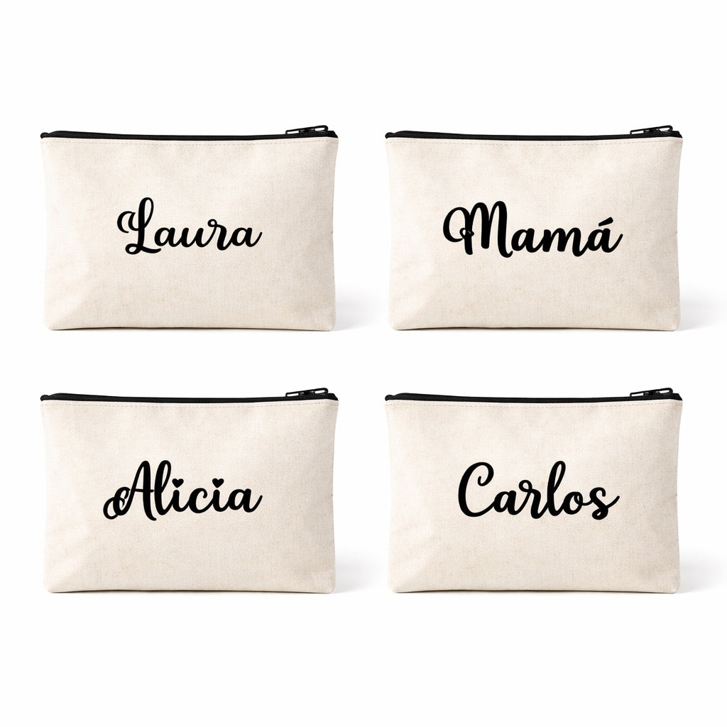 Pack Family · 4 neceseres personalizados