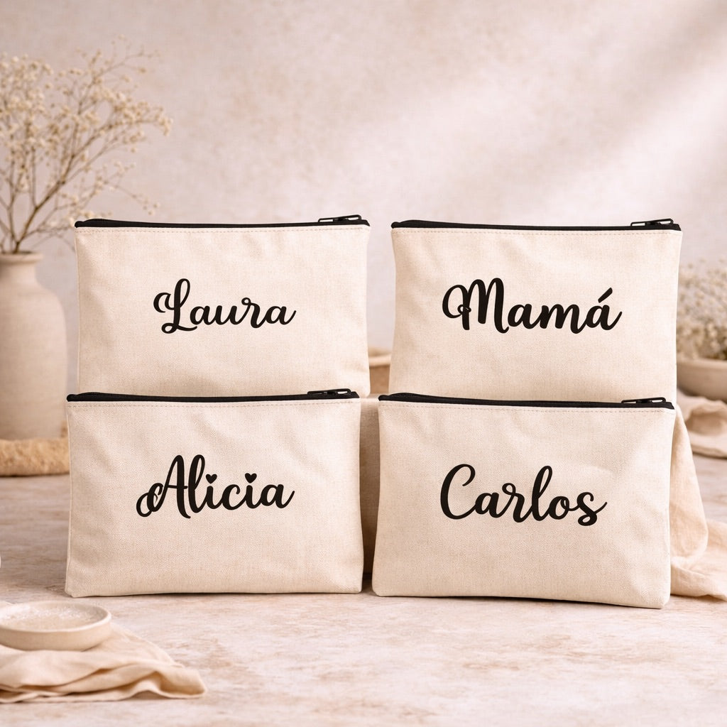 Pack Family · 4 neceseres personalizados