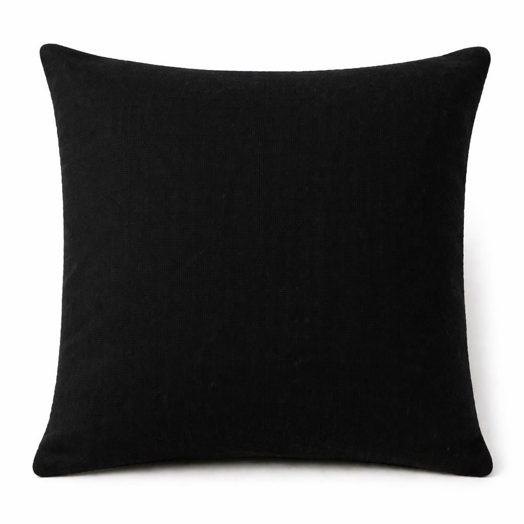 Funda de cojín Canvas Negro 50x50