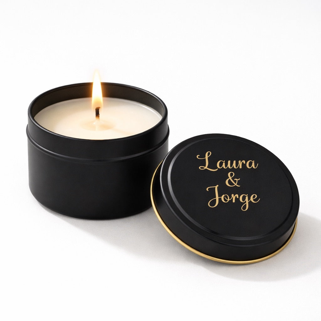 Pack regalo personalizado · Neceser + Vela